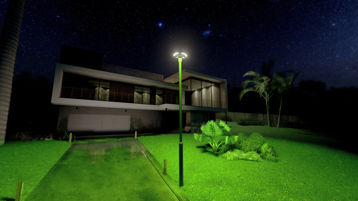 SUNC Smart Explorer Warrior Solar Garden Light MJ-EW1200