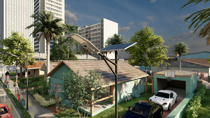SUNC Solar Street Light MJ-XJ903