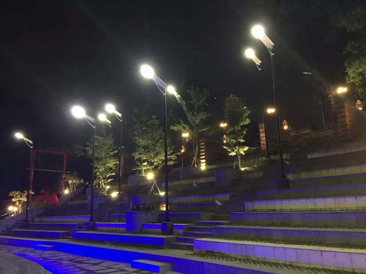 Thailand Solar Street Light Project from love and solar