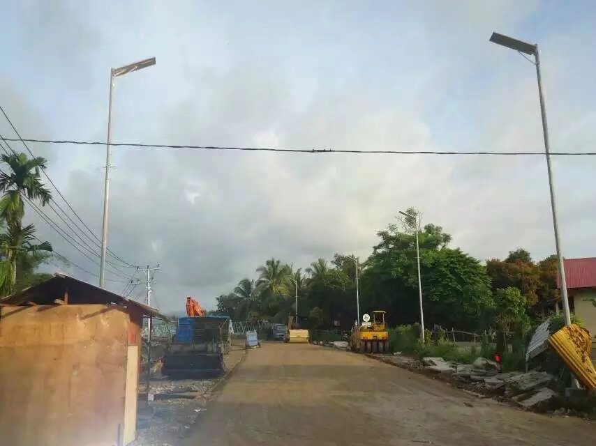 Philippines Solar Street Light Project from love and solar